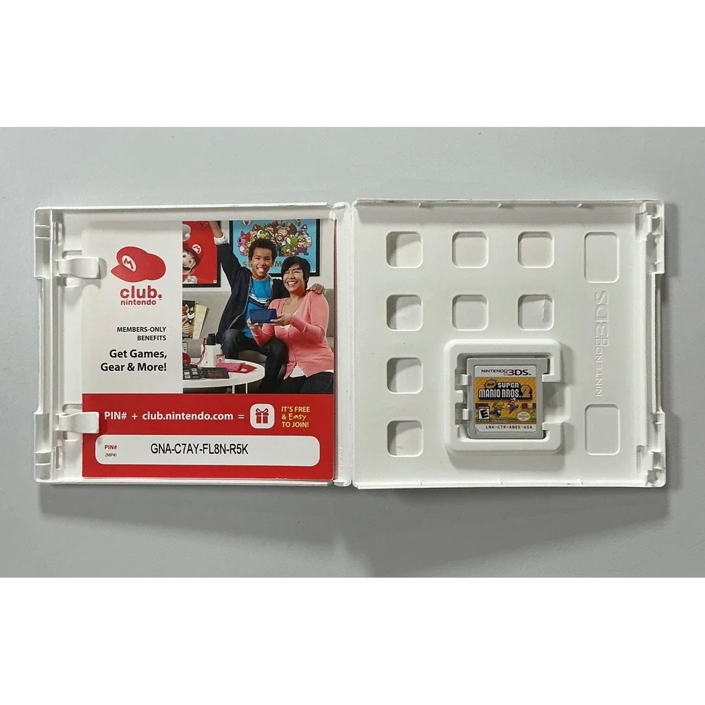 Nintendo New Super Mario Bros 2 3DS Game Case & Cartridge Only No Manual